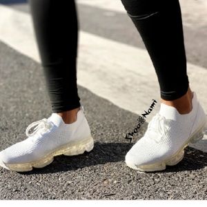 New white sneakers